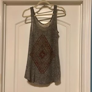 Grey Design Tanktop